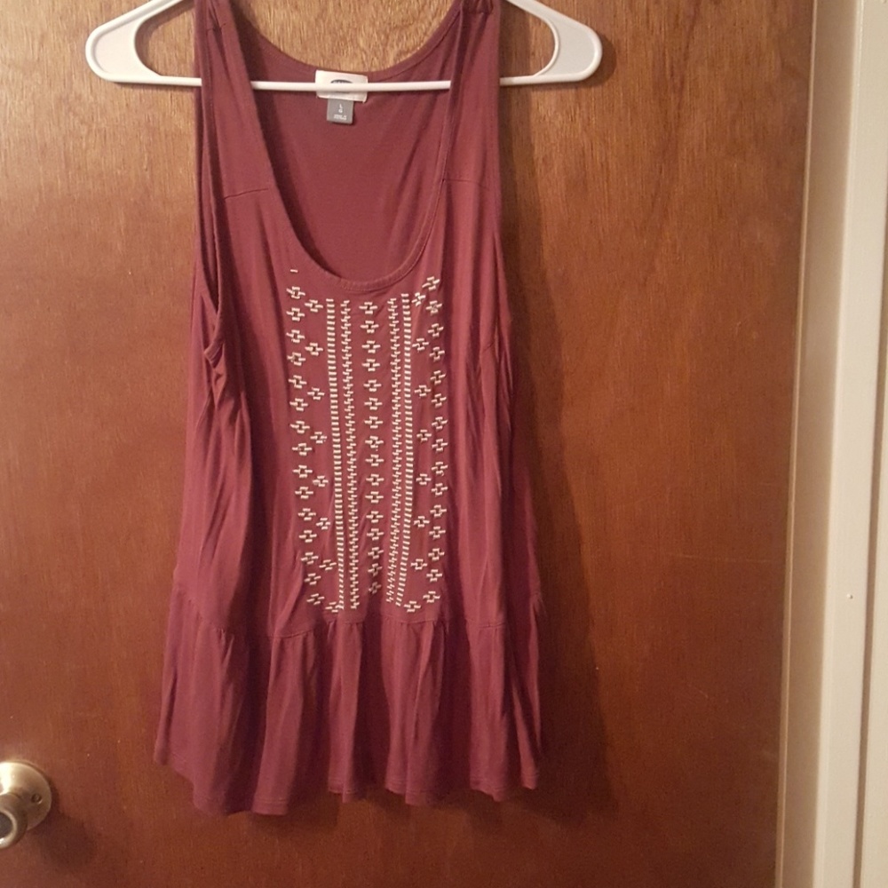 Maroon Redish Top